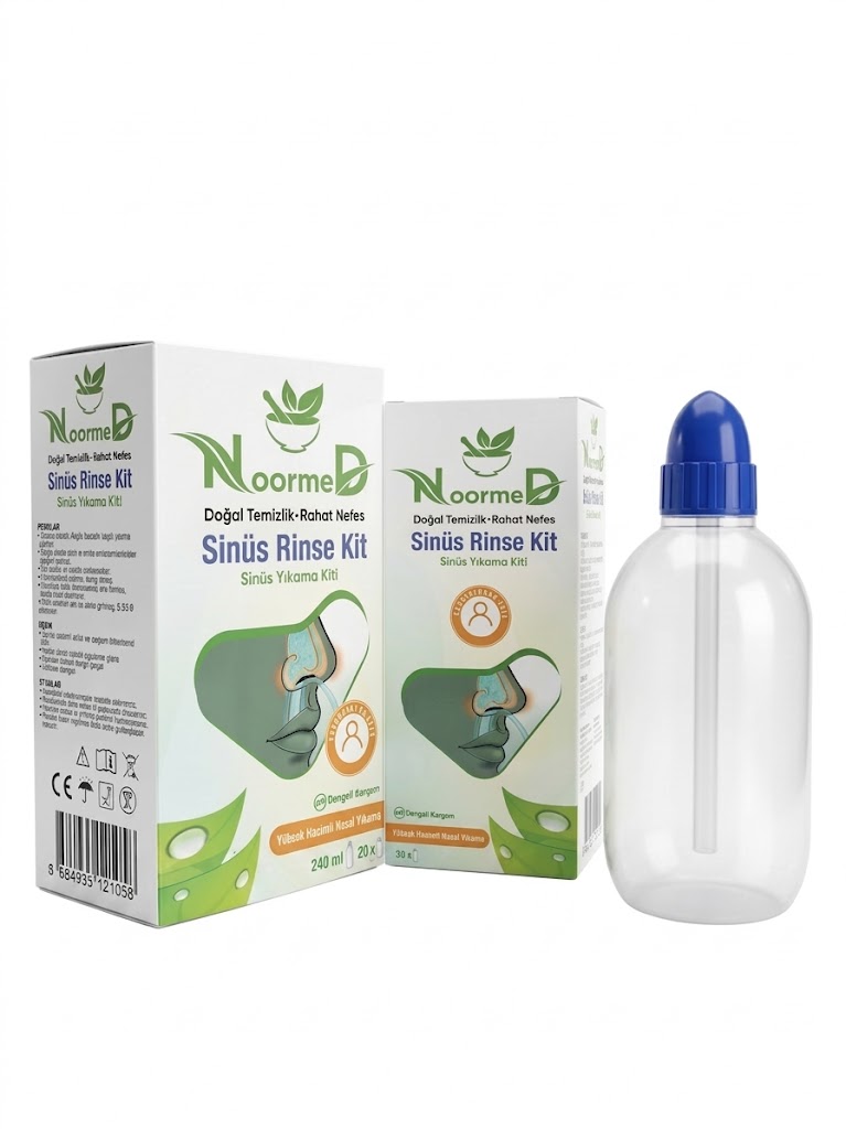 Noormed Sinüs Rinse Kit Yetişkin Burun Ve Sinüs Temizleme Kiti